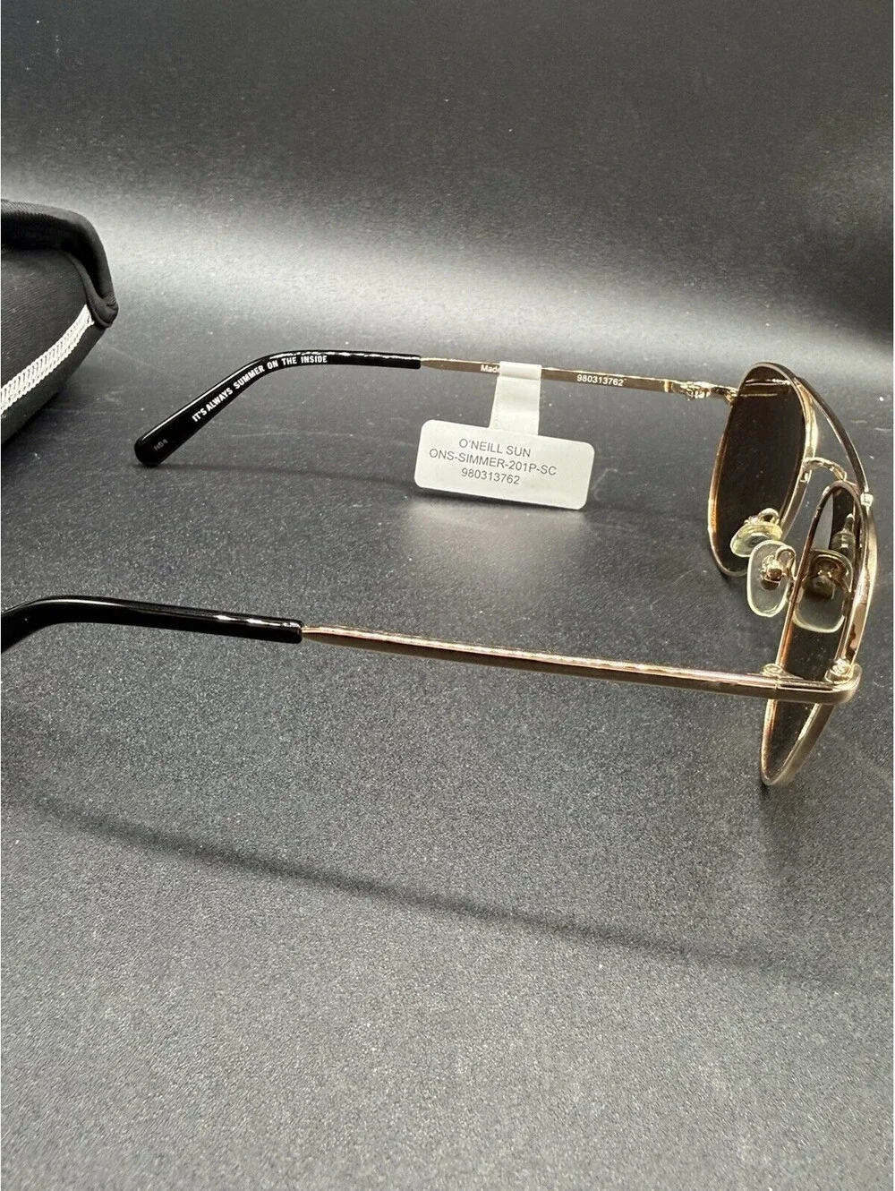 O’Neill Sunglasses Gold/Brown Polarized ONS-SIMMER-201P-SC